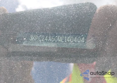 2021 Hyundai Accent Se z USA, uszkodzony, nr VIN 3KPC24A60ME140404